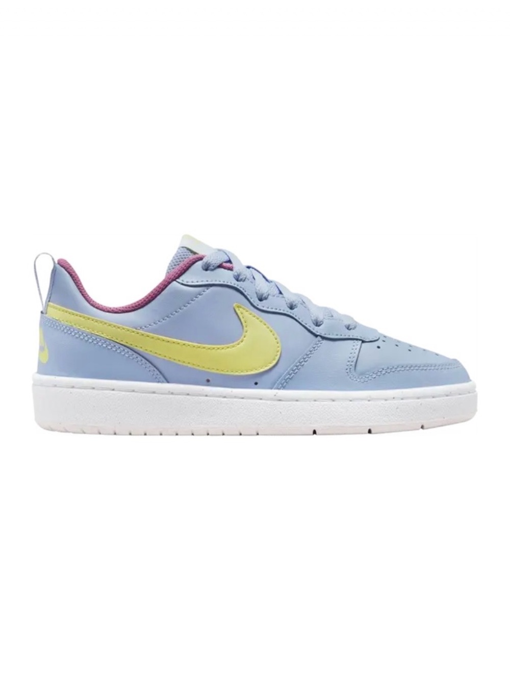 Nike Court Borough Low 2 GS sneakers retro purple athletic gym shoes size 6.5